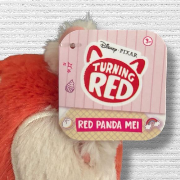 Just Play Disney and Pixar Turning Red Mei Panda Soft Plush Toy - Red - Picture 2 of 5